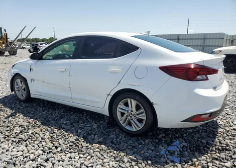 2019 Hyundai Elantra Sel from USA, damaged, VIN 5NPD84LF3KH459904